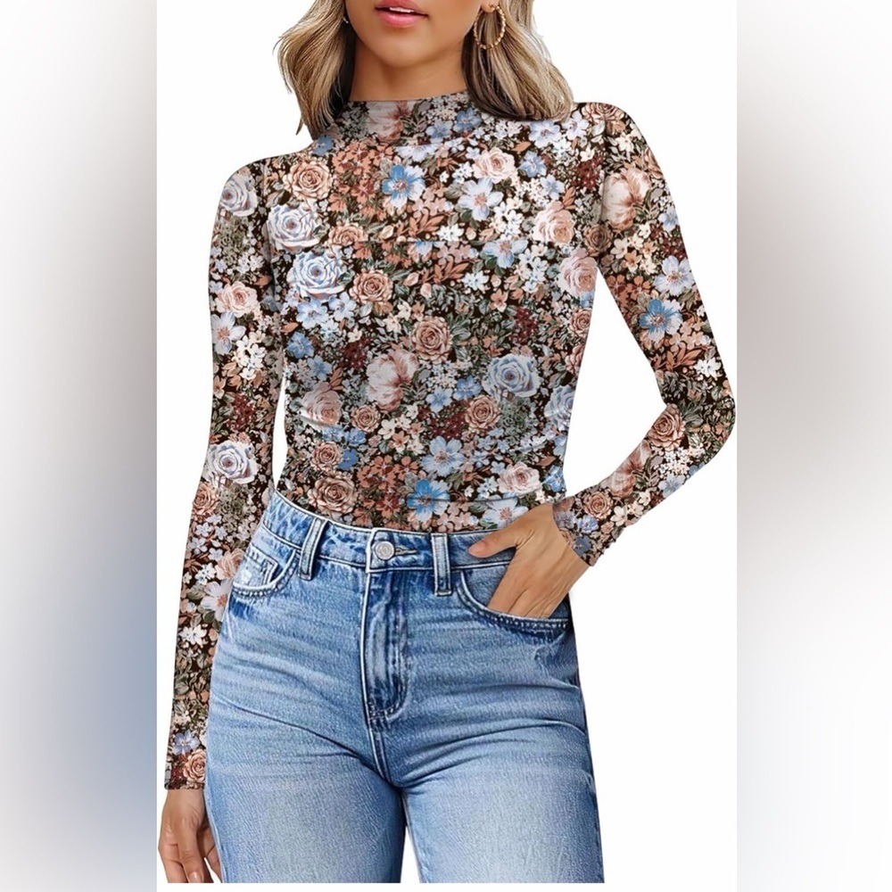 🆕Sexy Mesh Long Sleeve Top